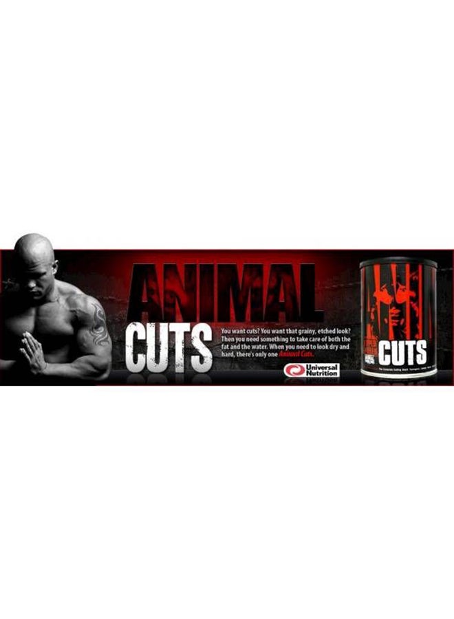 Animal Advanced Cuts Pill Pack 21 Day Supply Dietary Supplement - 42 Packs - v1663761911/N23978064A_3