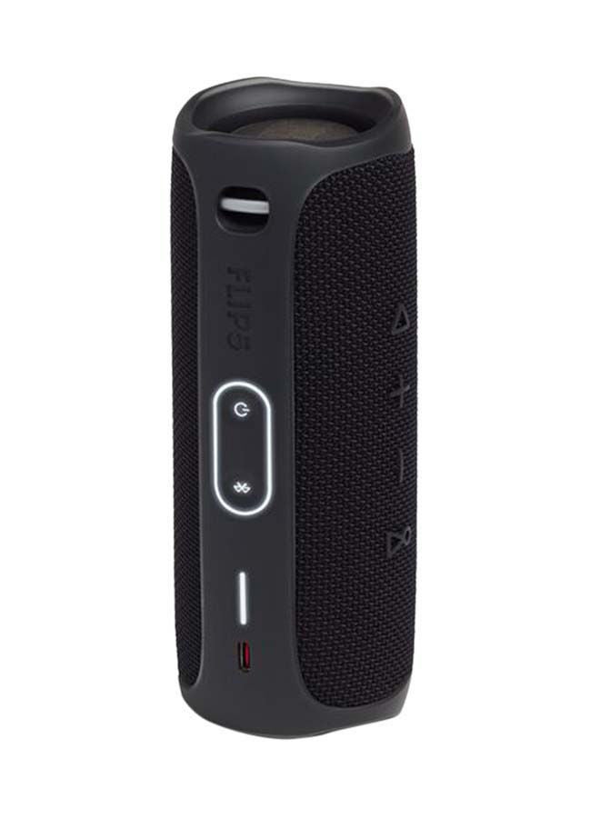 JBL - Flip 5 Portable Waterproof Speaker Black - Image 1