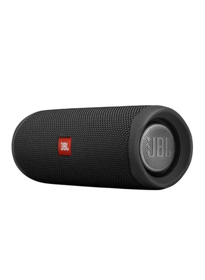 JBL - Flip 5 Portable Waterproof Speaker Black - Image 1
