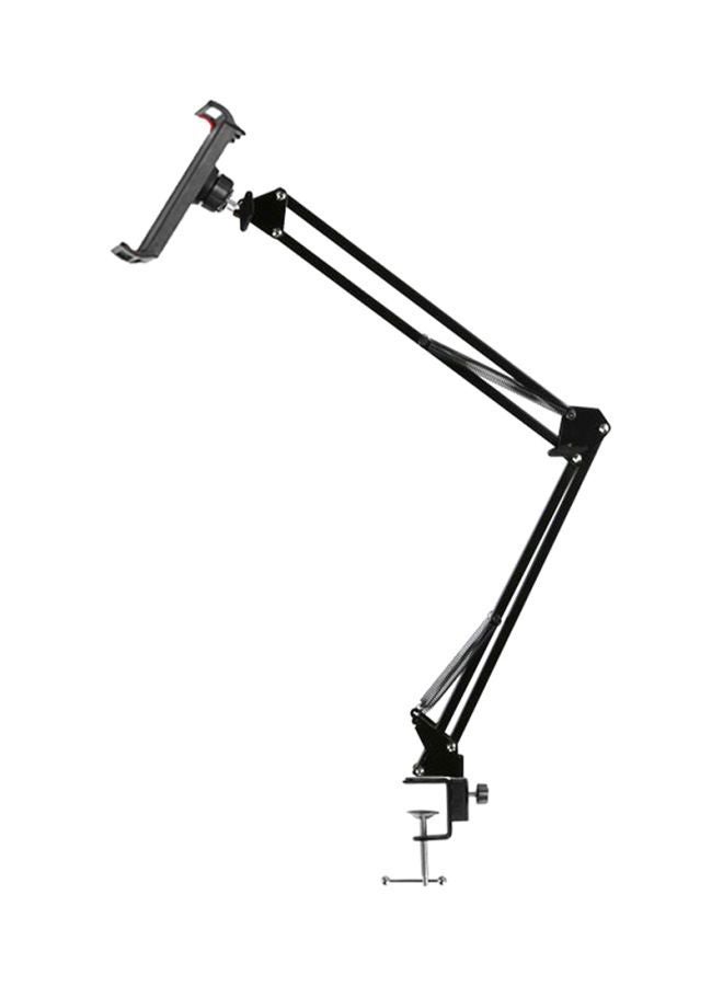 Generic Functional Clip Stand For Tablet Black/Silver  - Image 1