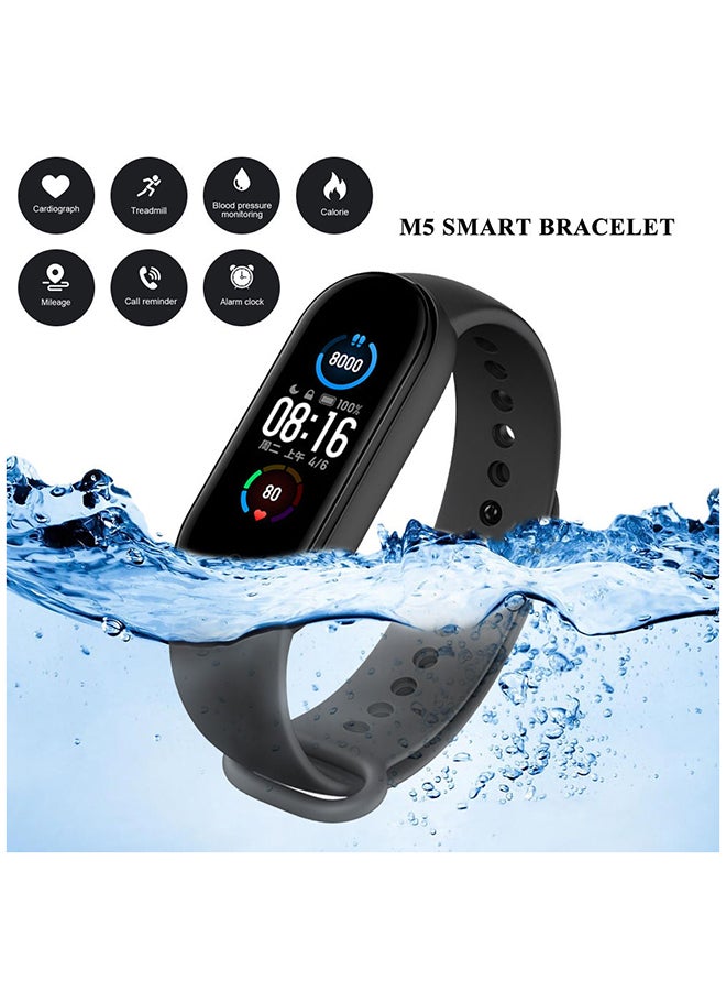 110.0 mAh M5 Intelligent Wristband Black - Image 1