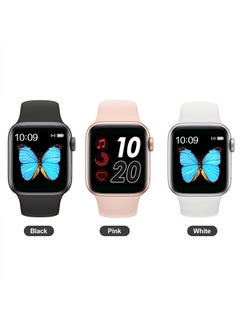 Generic 300.0 mAh T500 Series 5 Color Screen Message Reminder Health Monitor IP67 Waterproof Sport Tracker Intelligent Watch Black  - Image 2