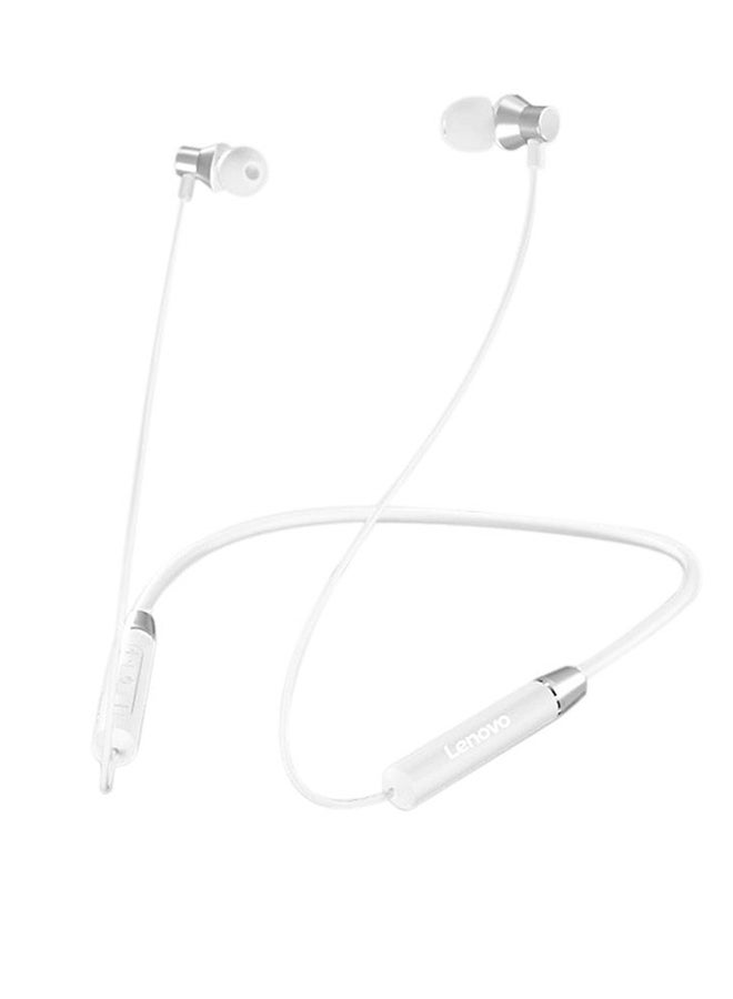 Lenovo HE05 Bluetooth5.0 Wireless In-Ear Neckband Headphones White  - Image 1