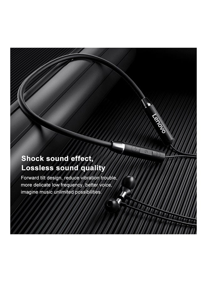 Lenovo HE05 Bluetooth5.0 Wireless In-Ear Neckband Headphones White  - Image 2