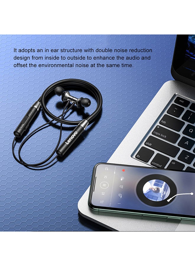 Lenovo HE05 Bluetooth5.0 Wireless In-Ear Neckband Headphones White  - Image 3