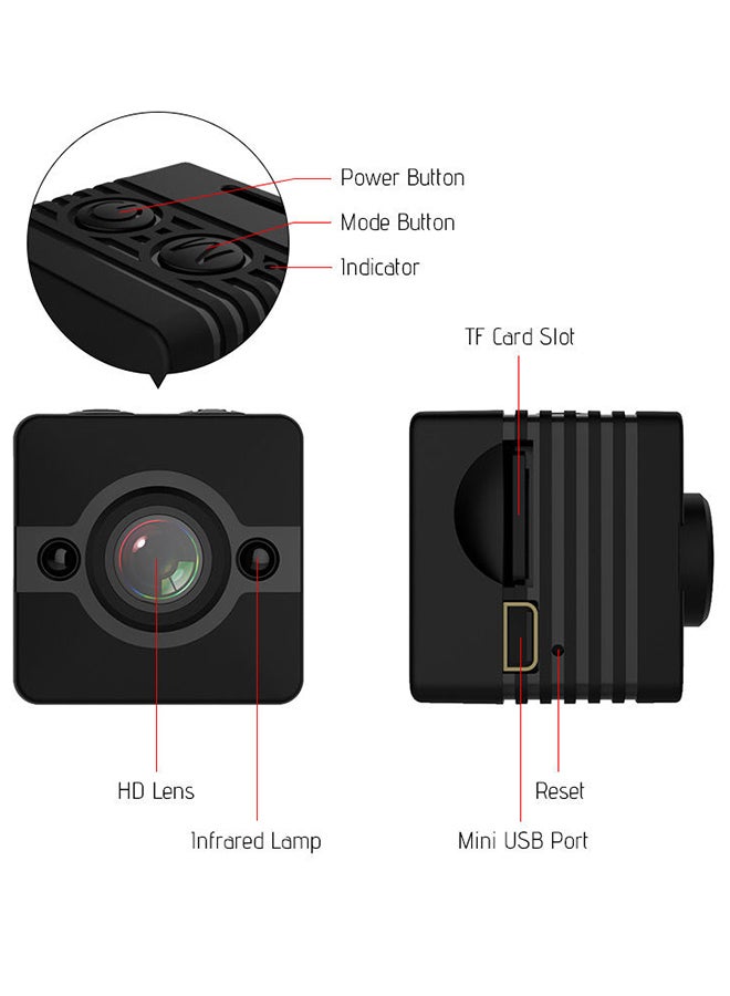 Generic SQ12 1080P Mini HD Night Vision Action Camera  - Image 4