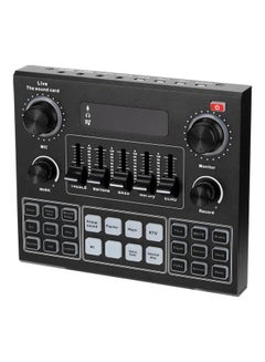 Sound Mixer Board For Live Streaming Voice Changer Sound Card With Multiple Sound Effects Audio Mixer
