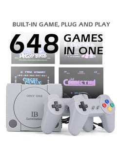 RS-70 Portable Retro Built-In 648 Classic Handheld Game Console With 2 Player Handles