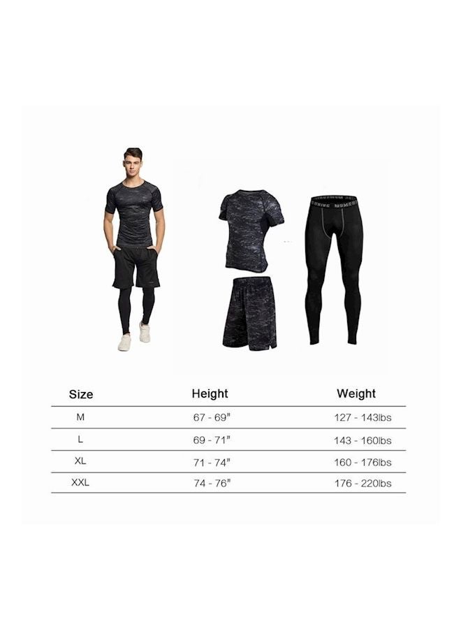 بدلة ضغط لممارسة رياضة الجري من 3 قطع 97 x 107سم - Image 5