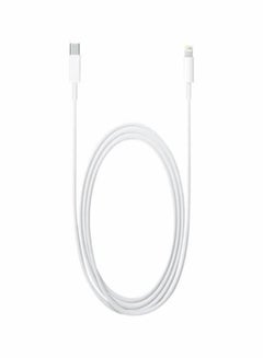 Generic USB Type C To Lightning Data Charging Cable White  - Image 4