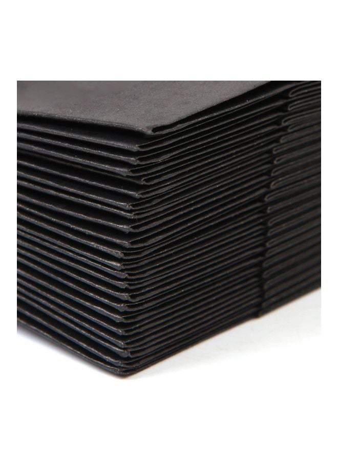 Generic 24-Piece Paper Gift Bag Set Black  - Image 4