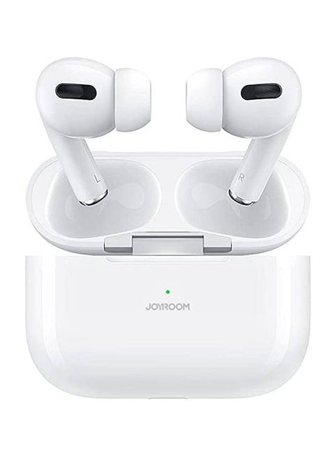 JR-T03S Pro TWS In-Ear Earphones Wireless Earbuds With Replacement Ear tips And Protective Case Standard Version White