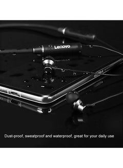 Lenovo HE05 Bluetooth5.0 Wireless In-Ear Neckband Headphones Red  - Image 5