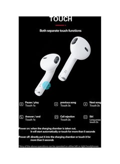Lenovo HT38 True Wireless Stereo Headphones White  - Image 5