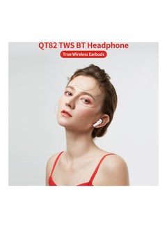 Lenovo QT82 TWS Wireless BT Headphone Black  - Image 3