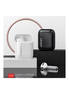 Lenovo Bluetooth In-Ear Earphone With Charging Case White  - Image 3