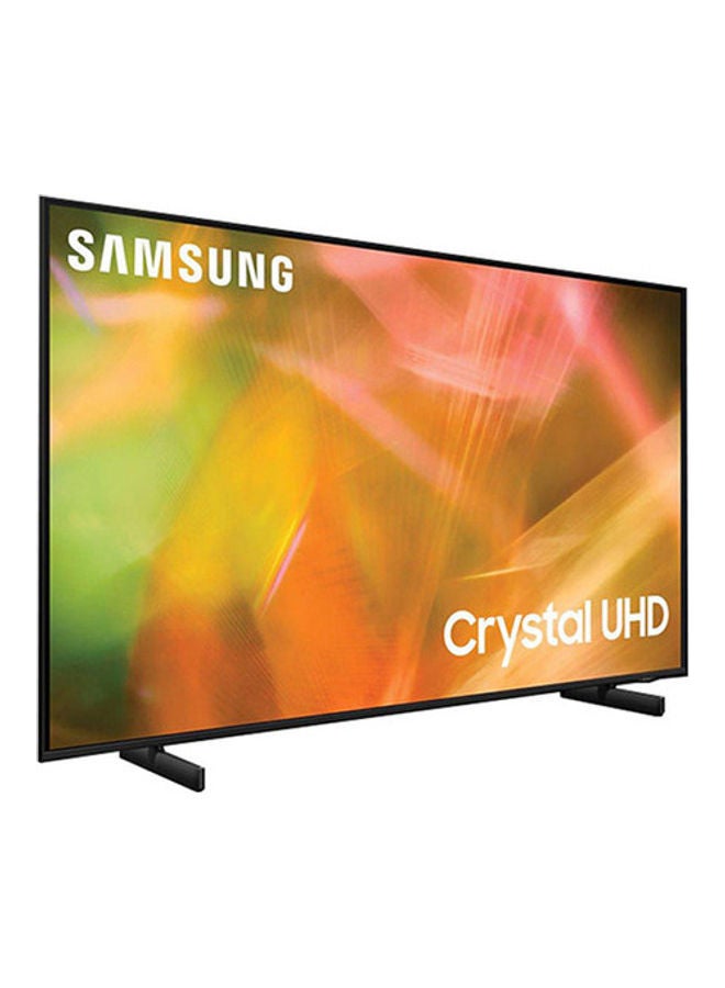 Samsung - 55-Inch AU8000 Crystal UHD 4K Flat Smart TV (2021) UE55AU8000 Black - Image 1