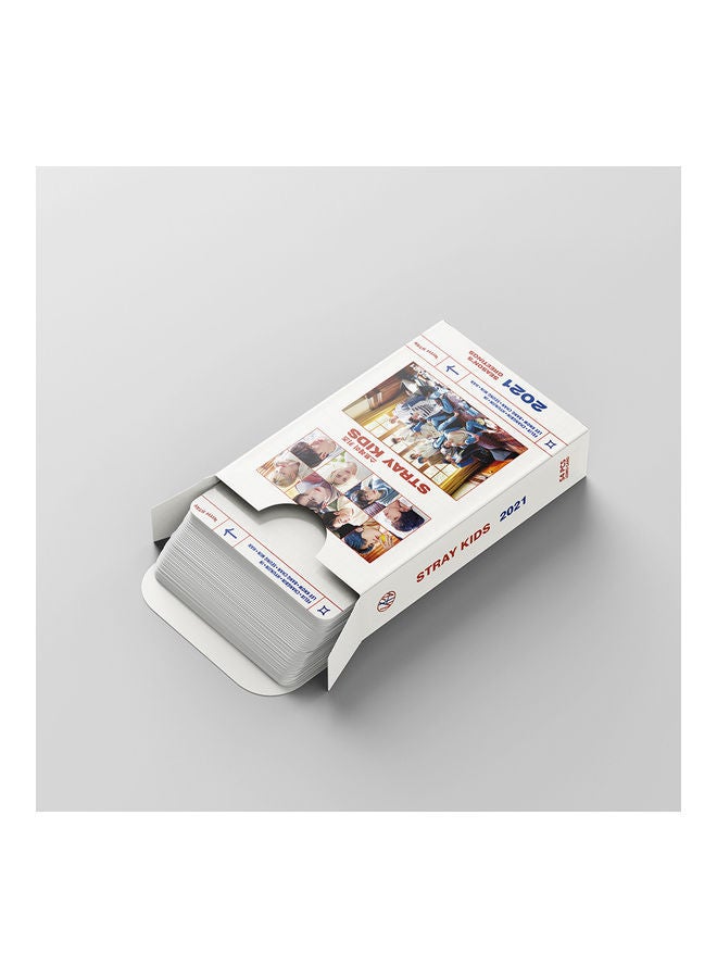 EHOME 54-Piece 2021 Season'S Greetings Stray Kids Lomo Card - Image 5