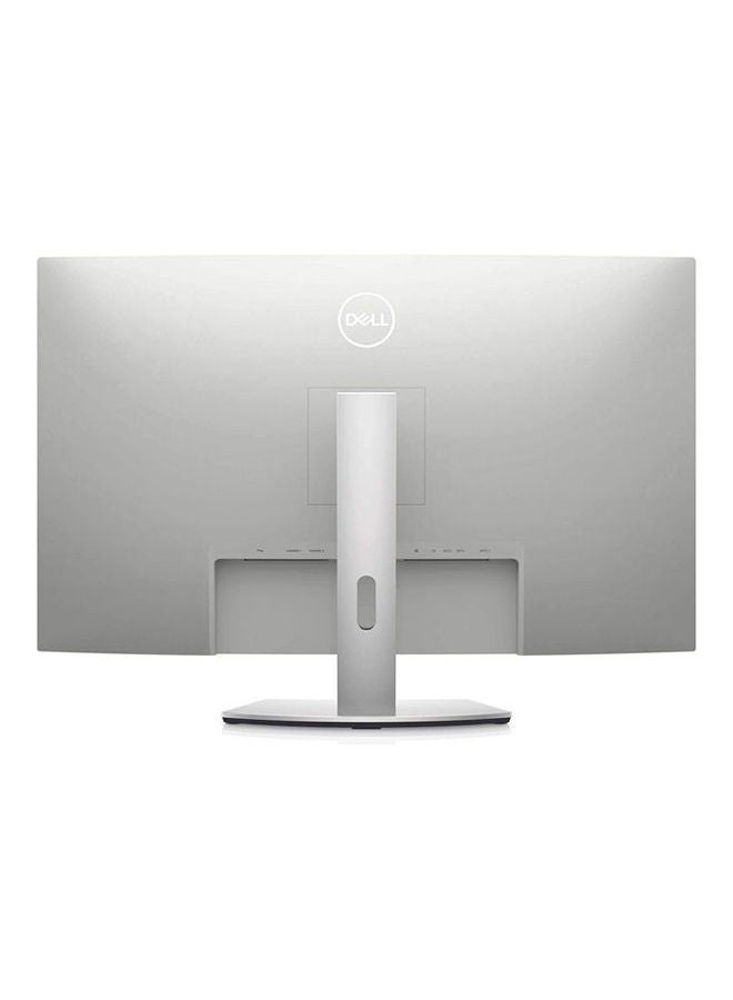 DELL - S3221QS 31.5 inch 4K UHD (3840x2160) Monitor, 1800R Curved Screen, 60Hz, VA, 4ms, AMD FreeSync, 99% sRGB, Built-in Speakers, DisplayPort, 2x HDMI, 3x USB 3.0, Adjustable Stand Silver - Image 1