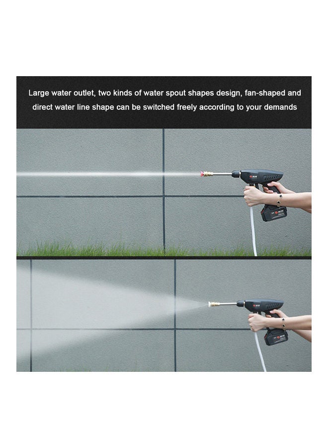 Household Cordless High Pressure Car Wash Tool With Charger
