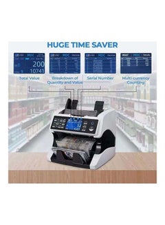 Multi-currency Money Counting Dual CIS Image Recognition And Verification Machine White/Black - v1663762051/N49016963A_6