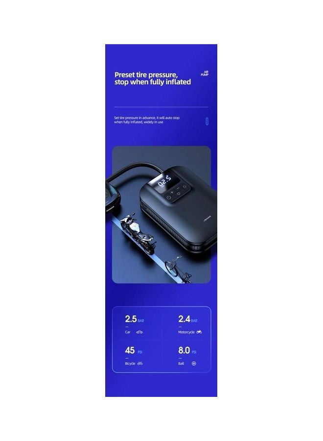 Usams Car Air Compressor Electric - Image 4