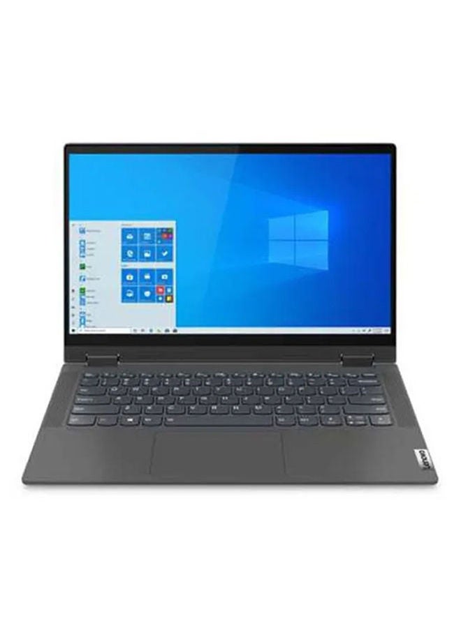 Lenovo - IdeaPad Flex 5 14ALC05 Convertible 2-In-1 Laptop With 14-Inch Display, AMD Ryzen 5 5500U Processor / 8GB RAM / 256GB SSD / Integrated AMD Radeon Graphics / Windows 10 Home / English/Arabic Graphite Grey - Image 1