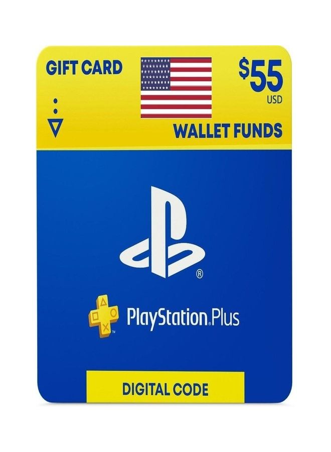 PlayStation US - 55$ - Digital Code - (Delivery via SMS/WhatsApp)
