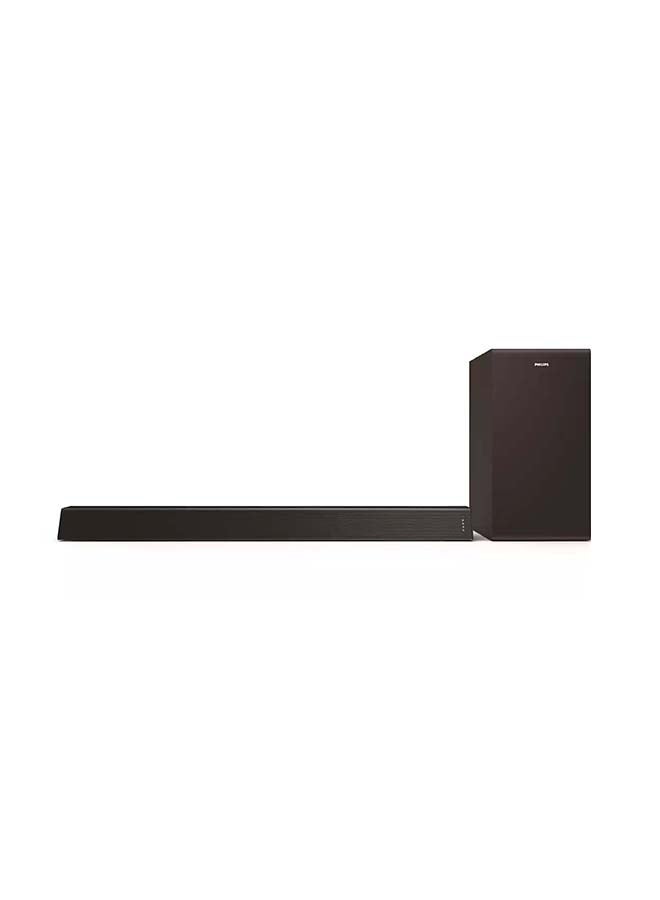 Philips 2.1 CH Soundbar, Wireless Subwoofer TAB7305/98 Black - Image 1
