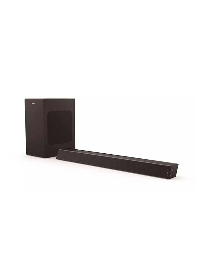 Philips 2.1 CH Soundbar, Wireless Subwoofer TAB7305/98 Black - Image 2