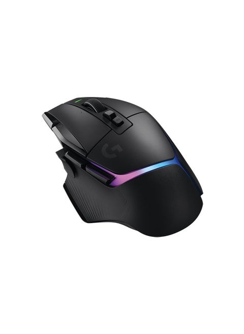 ماوس ألعاب لاسلكي G502 X لايت سبيد - ماوس ضوئي مع مفاتيح ميكانيكية بصرية هجينة لايت فورس ومستشعر ألعاب هيرو 25K وإضاءة RGB كما يدعم تقنية لايت سينك، متوافق مع الكمبيوتر - وأنظمة تشغيل ماك أو إس / وويندوز