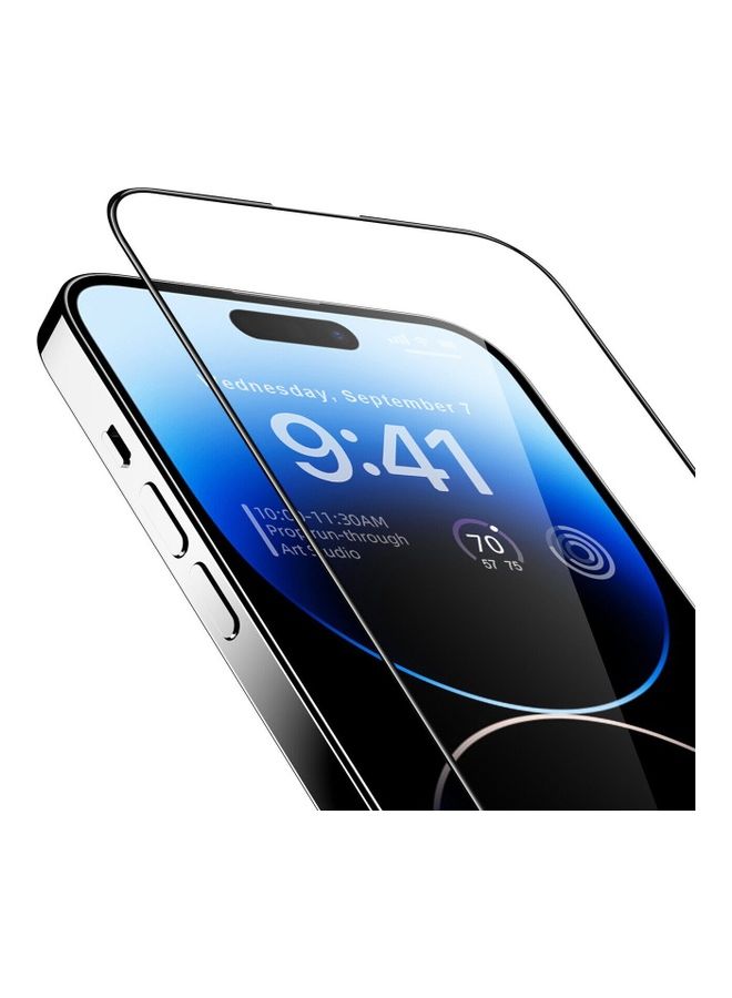 MARGOUN 2Pack for iPhone 14 Pro Clear Case and Screen Protector 360 Degree Front and Back Protection Shockproof Soft TPU with Anti-Scratch Tempered Glass 6.1 inch Clear - Image 3