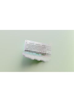 Logitech G715 Wireless Mechanical Gaming Keyboard, With Lightsync RGB, Lightspeed, GX Brown Tactile Switch, Keyboard Palm Rest, PC/Mac Compatible, English US Layout, White Mist | 920-010465  - Image 2
