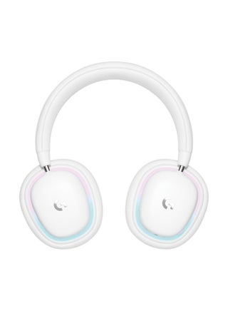 Logitech G G735 Wireless Gaming Headset, Customisable LIGHTSYNC RGB Lighting, LIGHTSPEED, Bluetooth, 3.5 MM Aux Compatible with PC, Mobile Devices, Detachable Microphone - White Mist - v1663772722/N53351022A_1