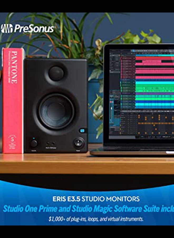 Presonus - 2-Piece Eris E3.5 Powered Studio Monitors 3.5 inches - Image 1