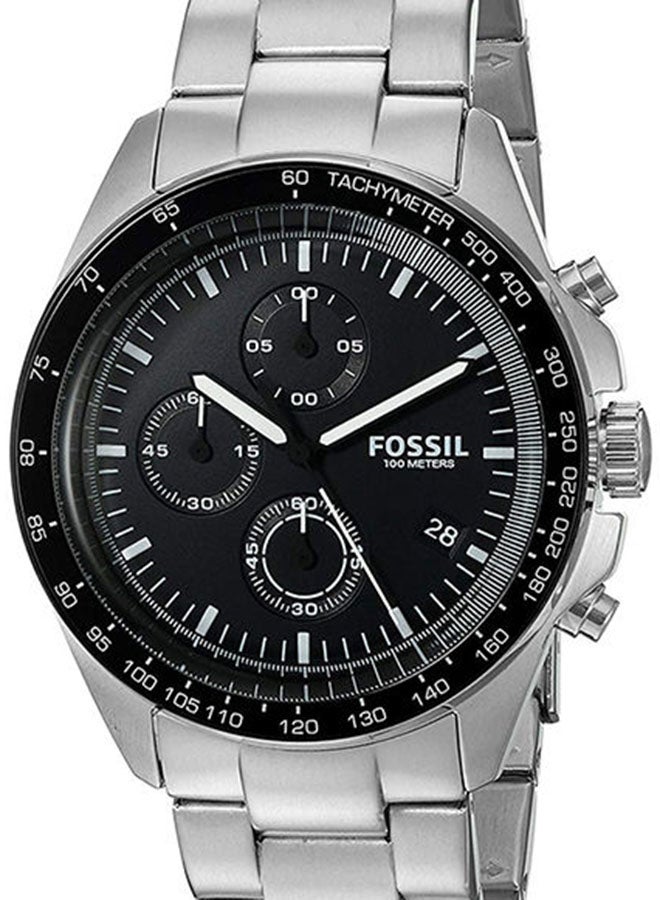FOSSIL - Men's Metal Chronograph Wrist Watch CH3026 - Image 1