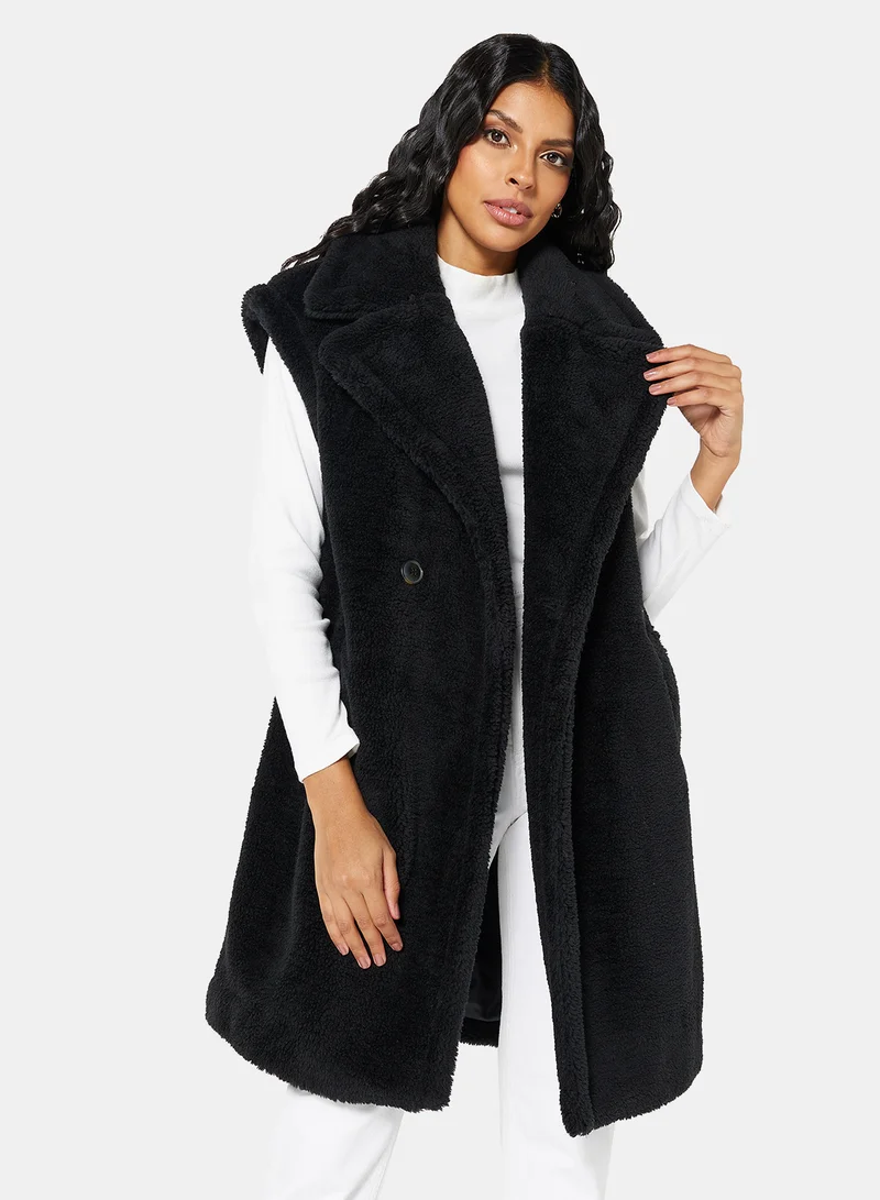 VERO MODA Teddy Longline Coat