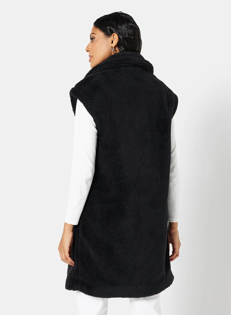 VERO MODA Teddy Longline Coat