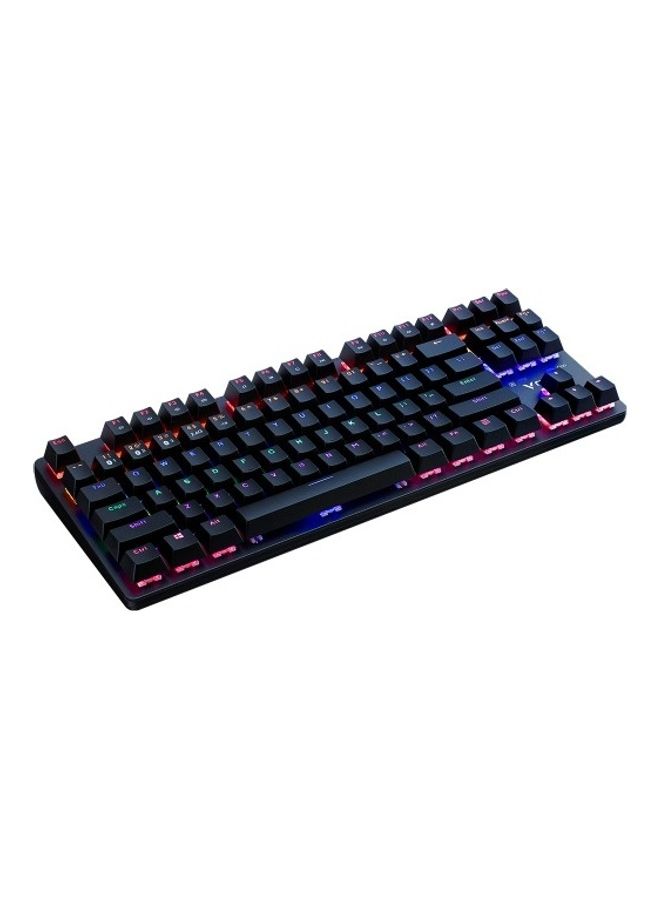 Rapoo Wireless And Wired Multi-Mode Connectivity Gaming Keyboard Connects Upto 5 Devices Via Bluetooth USB v500 Pro-87 Black - Image 2