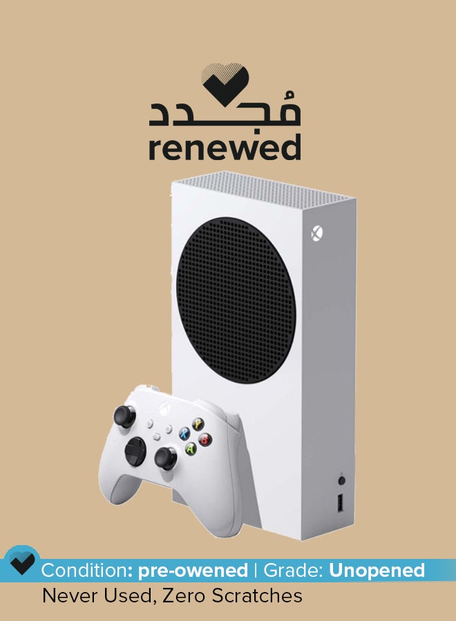 مايكروسوفت تم تجديده - وحدة تحكم رقمية Xbox Series S بسعة 512 جيجابايت مع وحدة تحكم لاسلكية  - Image 1