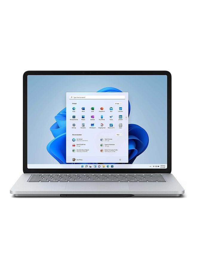 Microsoft - Surface Laptop Studio With 14.4-Inch Touchscreen Display, Core i7 Processer/16GB RAM/512GB SSD/Intel UHD Graphics English Platinum - Image 1