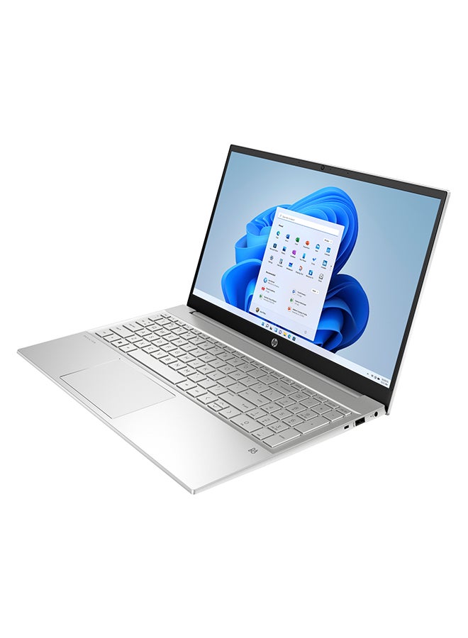 HP - Pavilion 15t-eg000  (Upgraded Version) Laptop With 15.6-Inch Display, Core i5-1135G7 Processer/8GB RAM/512GB SSD/Intel Iris XE Graphics English English Silver - Image 1