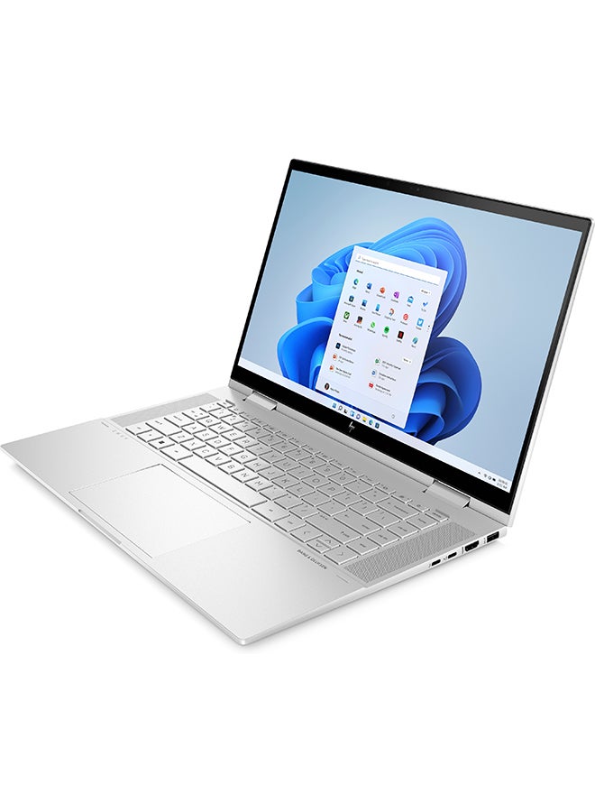 إتش بي - لابتوب ‎15-ew0023dx بشاشة مقاس 15.6 بوصة ومعالج كور i7 1255U/ ذاكرة رام سعة 16 جيجابايت/ محرك أقراص SSD سعة 512 جيجابايت/ بطاقة رسومات إنتل بدقة فائقة الوضوح اللغة الإنجليزية فضي - Image 1