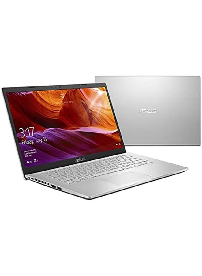 Vivobook 14 X409FA Laptop With 14-Inch Display, Core i3-10110U Processor/4GB RAM/256GB SSD/Intel UHD Graphics/Windows 10 English Transparent Silver