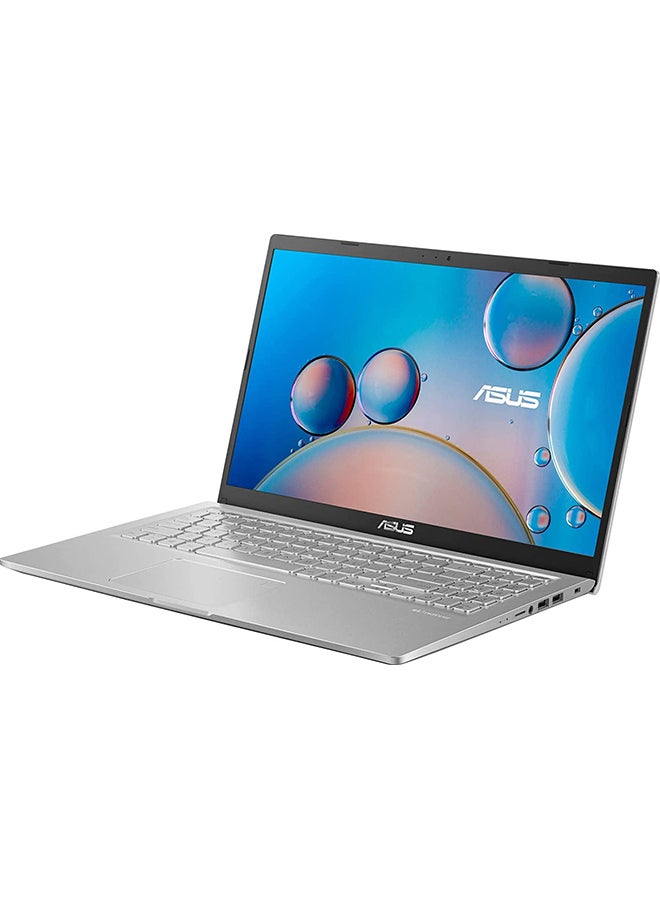 أسوس - لابتوب فيفو بوك X515F ‏15 بشاشة مقاس 15.6 بوصة ومعالج كور i3-10110U/ذاكرة رام DDR4 سعة 4 جيجابايت/محرك أقراص SSD سعة 256 جيجابايت/بطاقة رسومات إنتل بدقة فائقة الوضوح/نظام تشغيل ويندوز 10 اللغة الإنجليزية فضي - Image 1