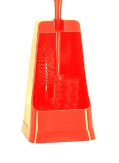 Royalford Unique Cleaning Toilet Brush with Holder Assorted 22x12.7x40cm  - Image 2