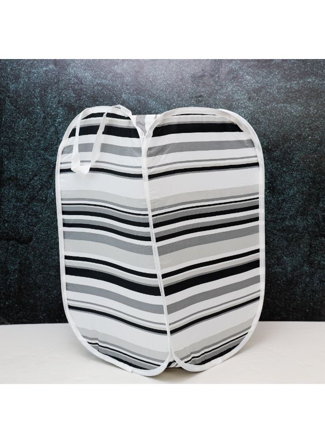 Royalford Pop-Up Laundry Hamper Square White/Green/Blue 35x58cm - Image 3