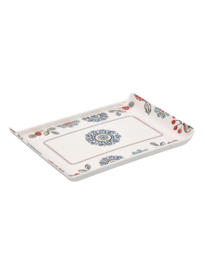 Royalford Melamine Boat Tray Multicolour 30.9x21.4x1.5cm  - Image 3