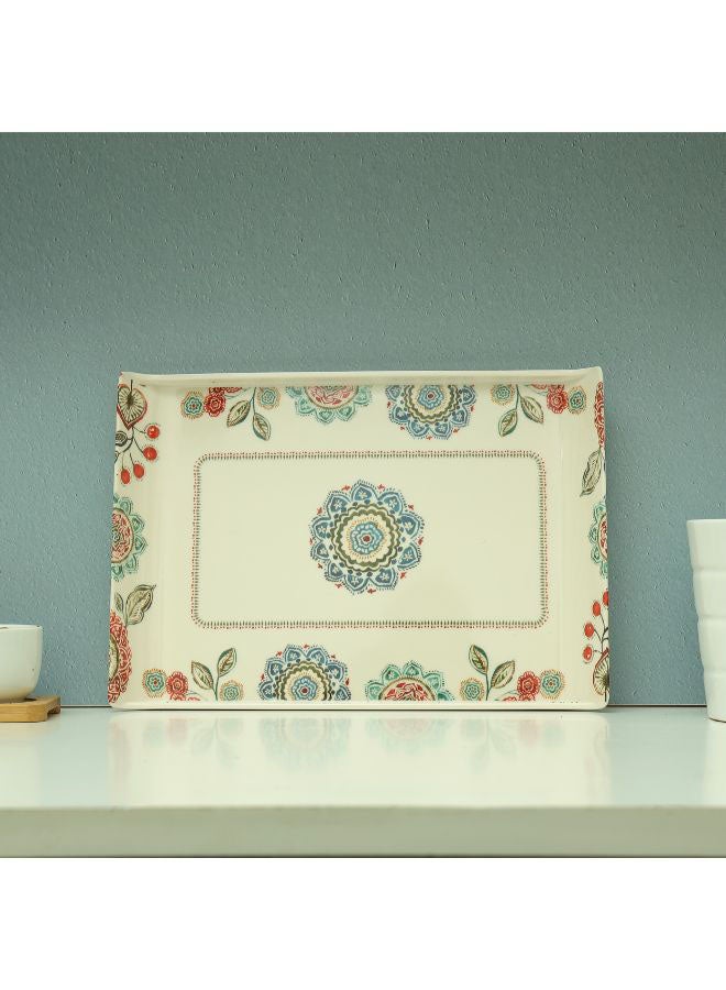 Royalford Melamine Boat Tray Multicolour 30.9x21.4x1.5cm  - Image 4