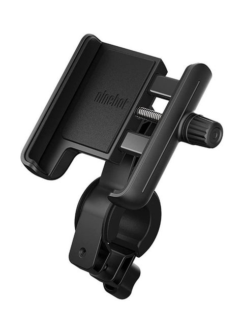 Ninebot Phone Mount, Adjustable Electric Scooter eMoped Bicycle Handlebar Phone Holder, Fits All iPhone's, 12, 11, X, iPhone 8, All Samsung Galaxy, Holds Any Phone 4-6.5 inches Cellphone